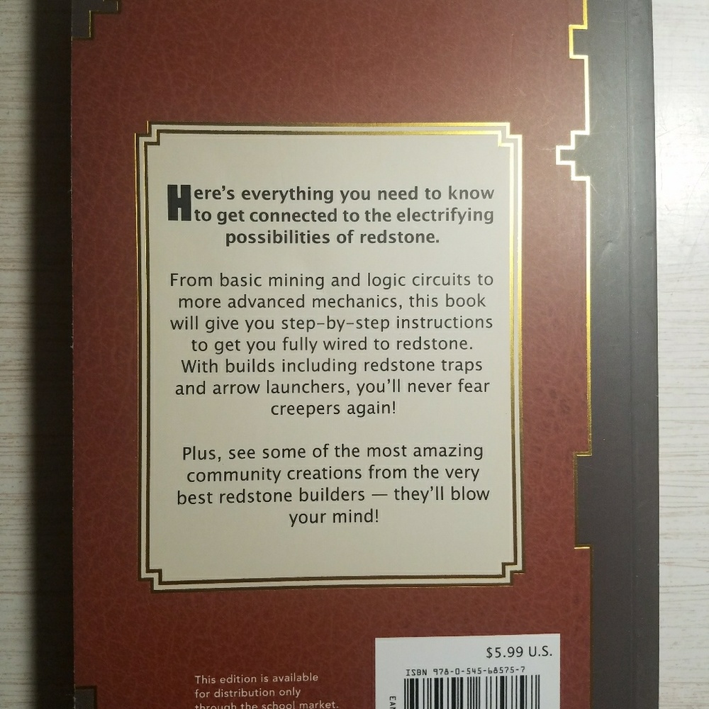 Minecraft - Redstone Handbook - Picture 4 of 4